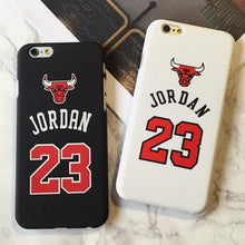 Load image into Gallery viewer, 2018 Jordan 23 Bulls Case for coque iPhone
